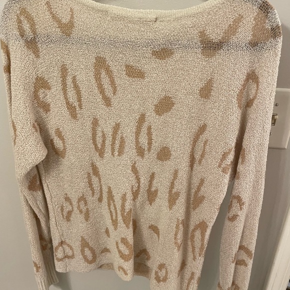 Impeccable Pig Cheetah Print Sweater - Picture 3 of 3